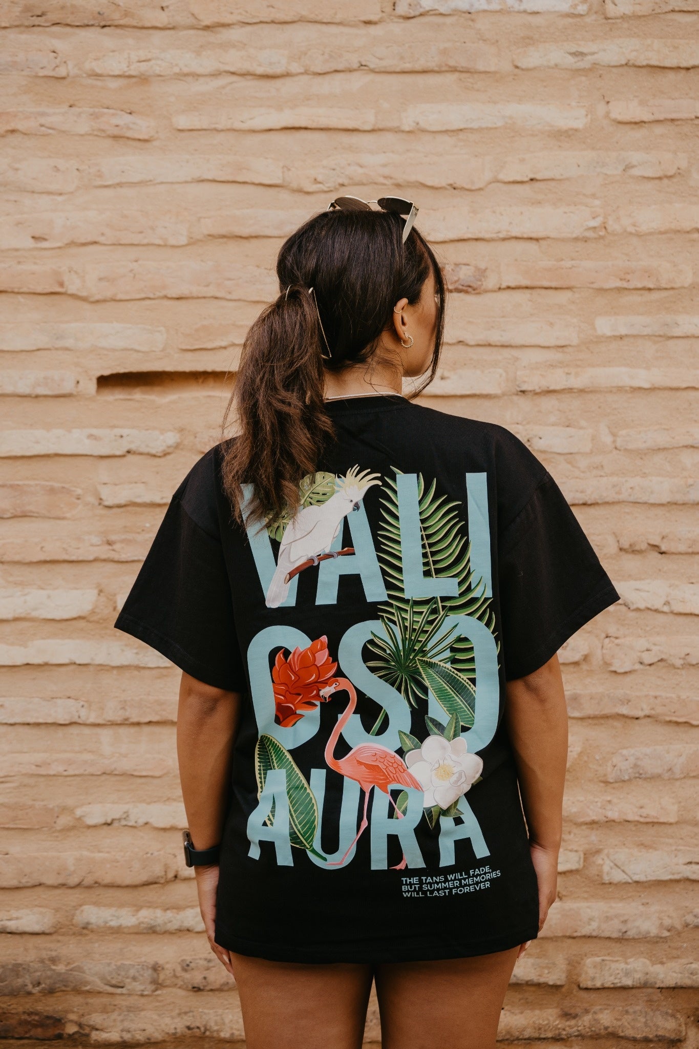 Valioso AURA with Back Print Black