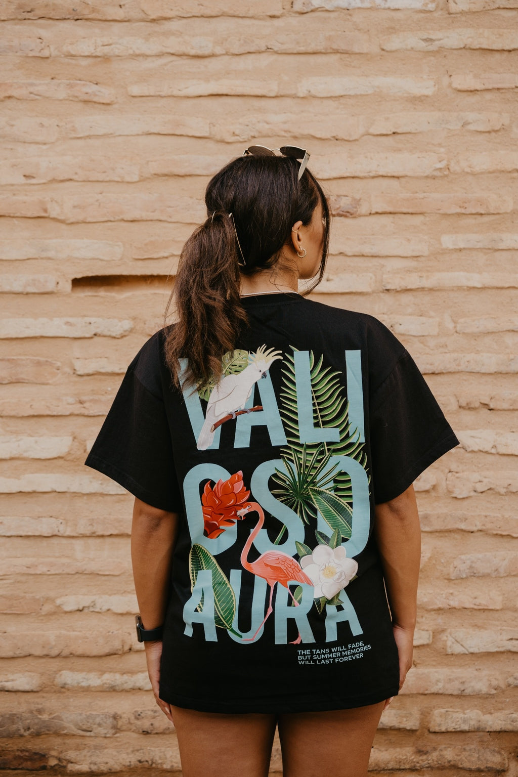 Valioso AURA with Back Print Black
