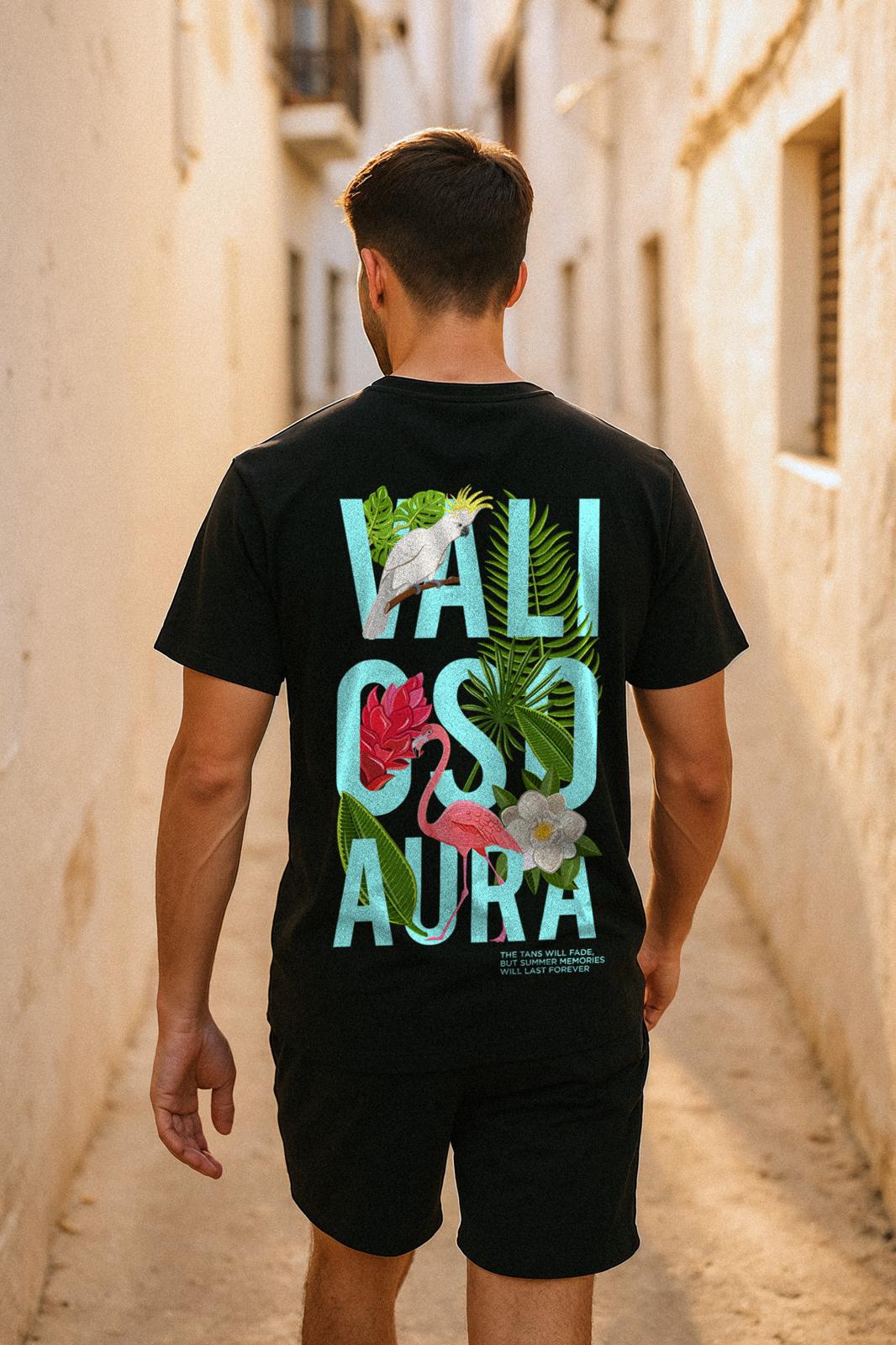Valioso AURA with Back Print Black